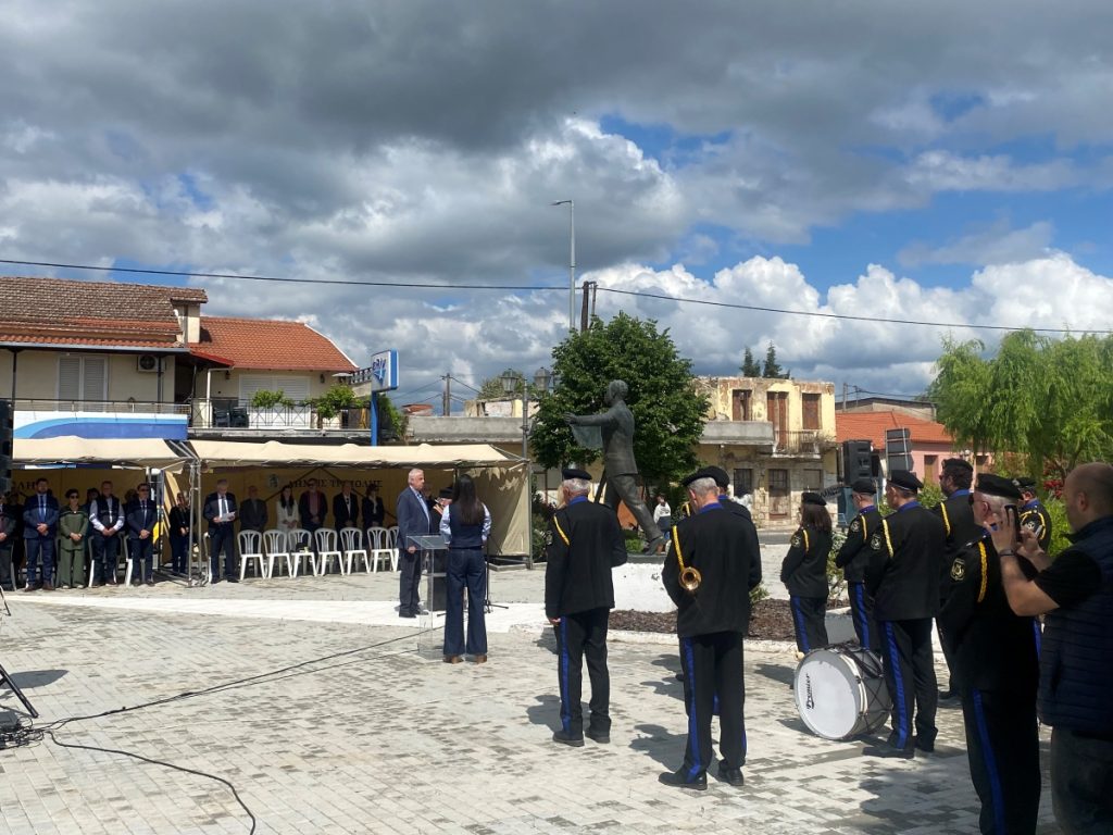 Ο δήμος της Τρίπολης τίμησε τον Γρηγόρη Λαμπράκη