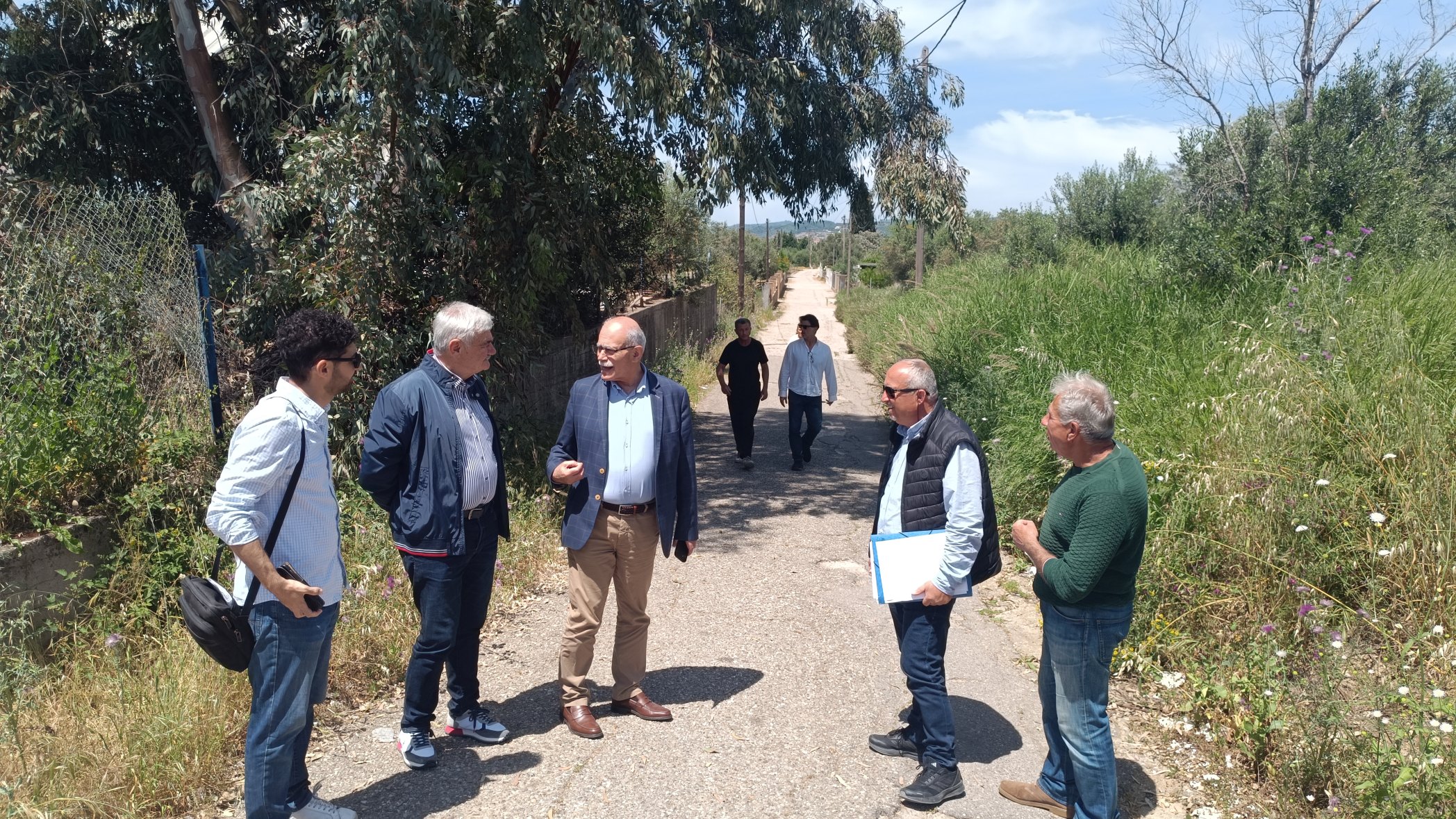 Έργα σε δρόμους πυρόπληκτων περιοχών στον Πύργο