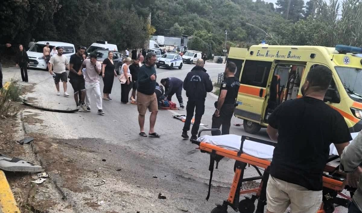 Σκιάθος: Δύο τραυματίες από πρόσκρουση αυτοκινήτου σε ξενοδοχειακή εγκατάσταση