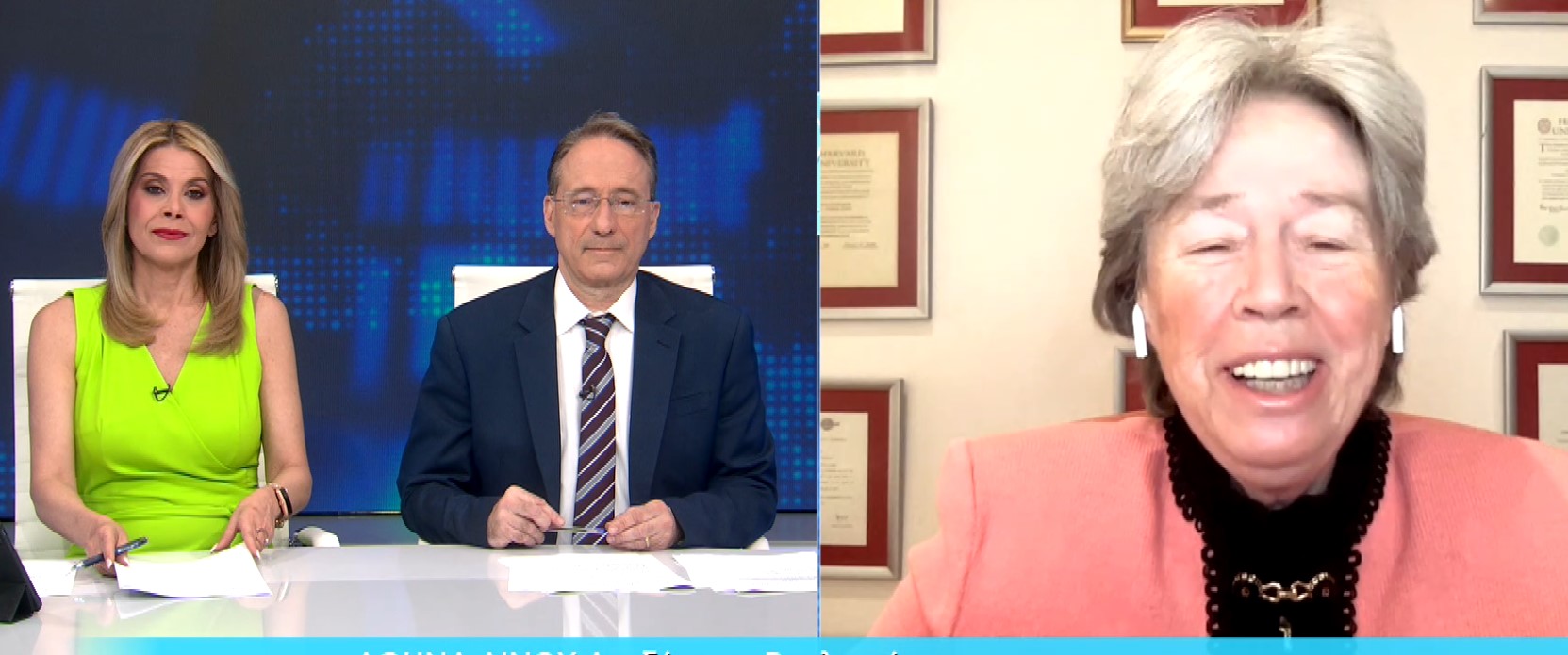 Αθηνά Λινού: Θετική στην προοπτική συνεργασίας με Αλέξη Τσίπρα