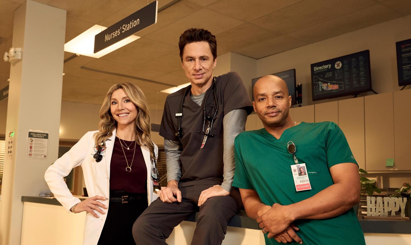 «Scrubs»: Ο J.D. επιστρέφει ως αφεντικό και αμέσως ανανεώνει το συμβόλαιο του