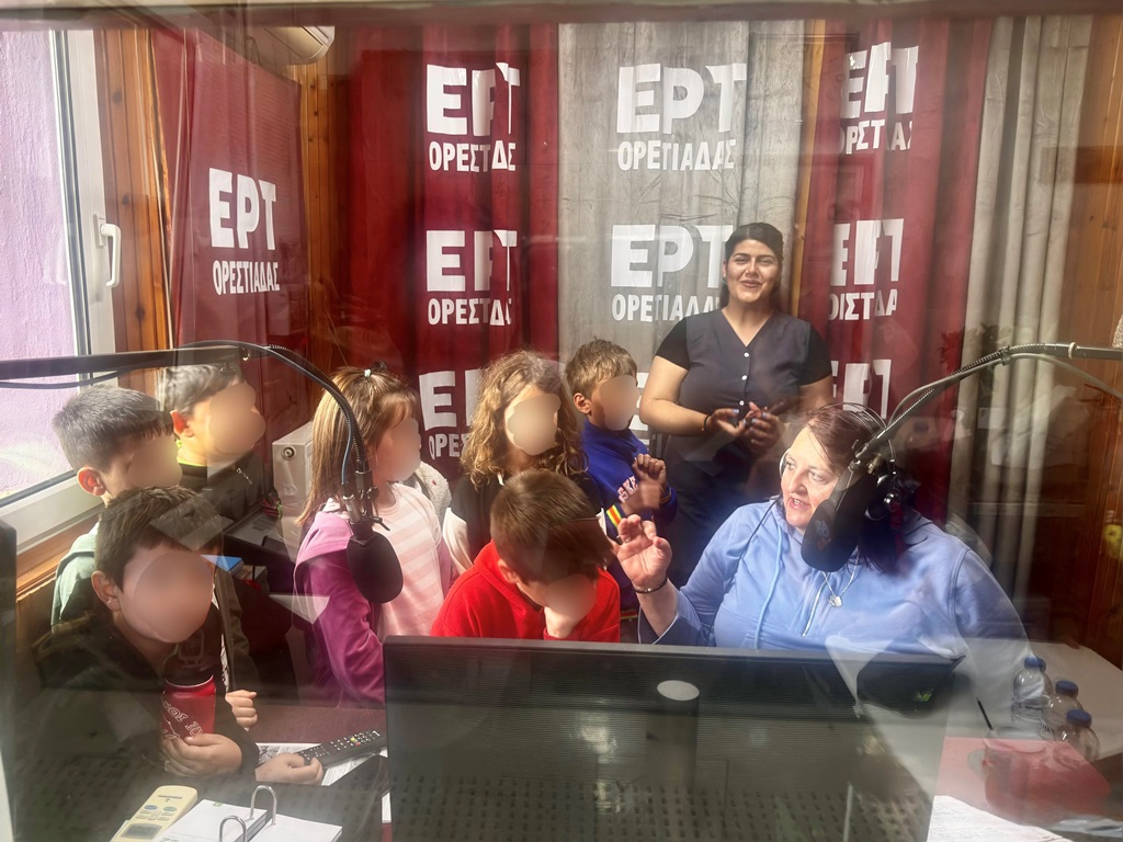 Μαθητές του 1ου Δημοτικού Σχολείου Σουφλίου γνώρισαν την ΕΡΤ Ορεστιάδας