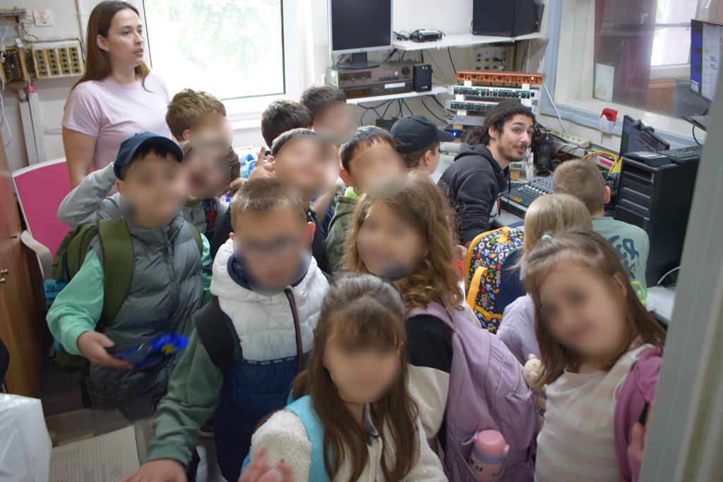 Μαθητές του 1ου Δημοτικού Σχολείου Σουφλίου γνώρισαν την ΕΡΤ Ορεστιάδας