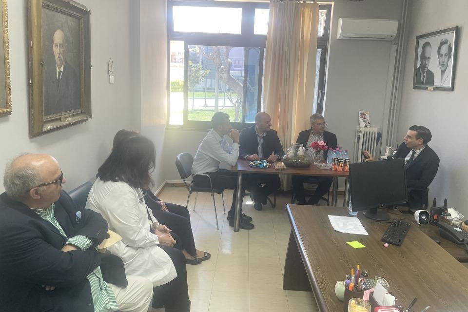 Αυτοψία του Υφυπουργού Υγείας στα έργα ανακαίνισης στο Γενικό Νοσοκομείο Κεφαλονιάς