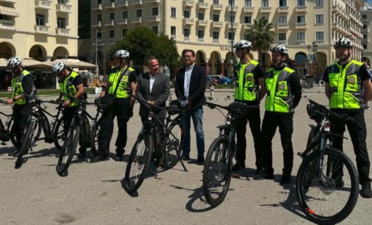 Περιπολίες με ποδήλατα σε παραλιακό μέτωπο και πεζοδρόμους ξεκινά η Δημοτική Αστυνομία Θεσσαλονίκης