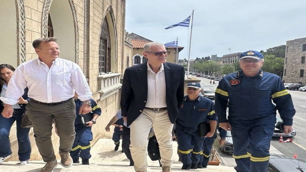 Αντιπυρική θωράκιση της Ρόδου με έμφαση στην πρόληψη και την ενίσχυση της Πολιτικής Προστασίας