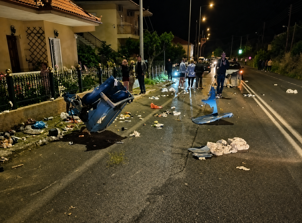 Μεσσηνία: 25χρονος έκλεψε όχημα και συνελήφθη μετά από καταδίωξη και τροχαίο στην Αιθαία
