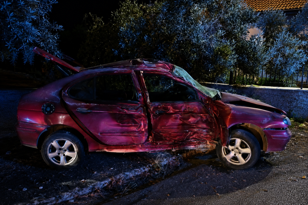 Μεσσηνία: 25χρονος έκλεψε όχημα και συνελήφθη μετά από καταδίωξη και τροχαίο στην Αιθαία