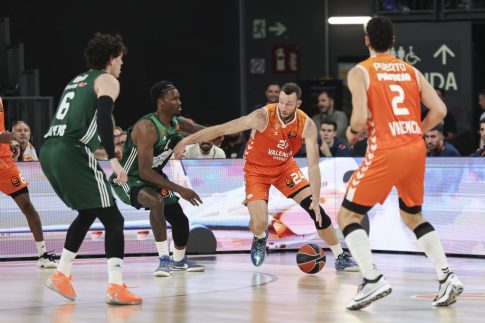 Live: Βαλένθια – Παναθηναϊκός (105-107 τελικό) για τα play off της Euroleague (ΕΡΑΣΠΟΡ)