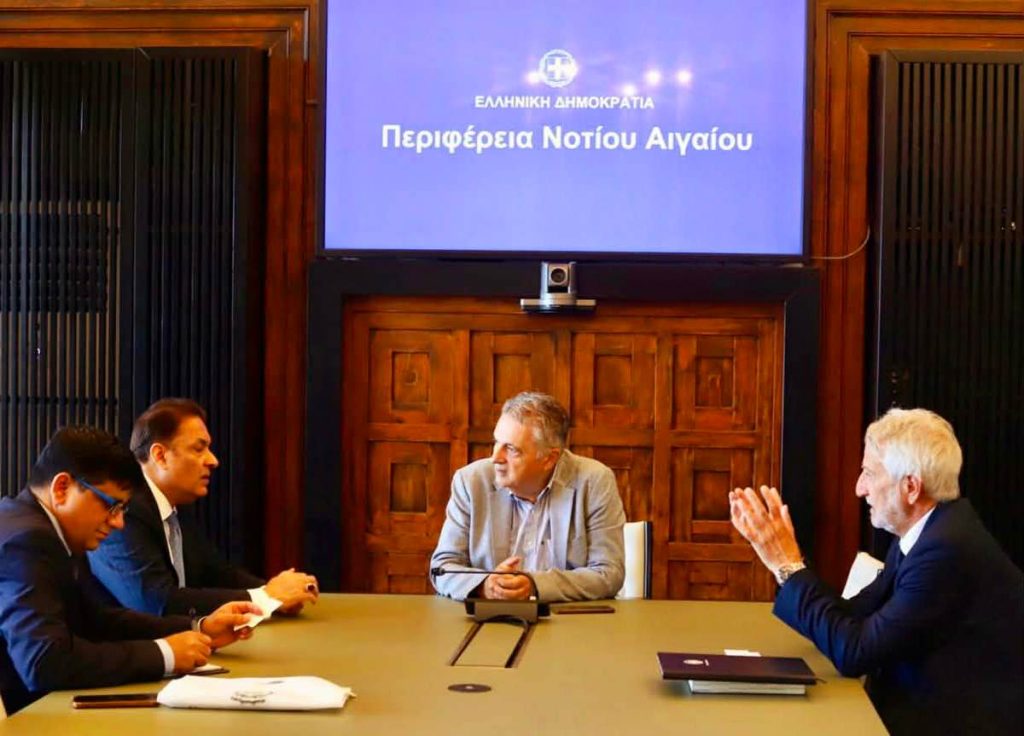 Στην Περιφέρεια Νοτίου Αιγαίου ο Πρέσβης του Πακιστάν – Στο επίκεντρο η Πακιστανική κοινότητα της Ρόδου