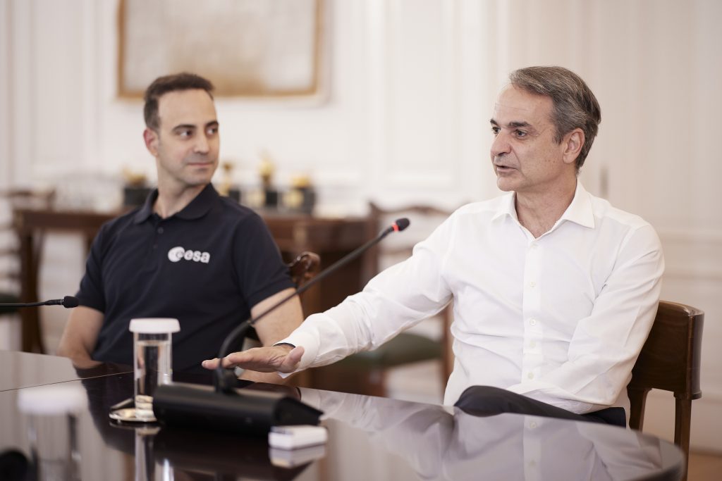 Αποστολή αστροναύτη στο διάστημα σχεδιάζει η Ελλάδα: Η συνάντησή του με τον Μητσοτάκη