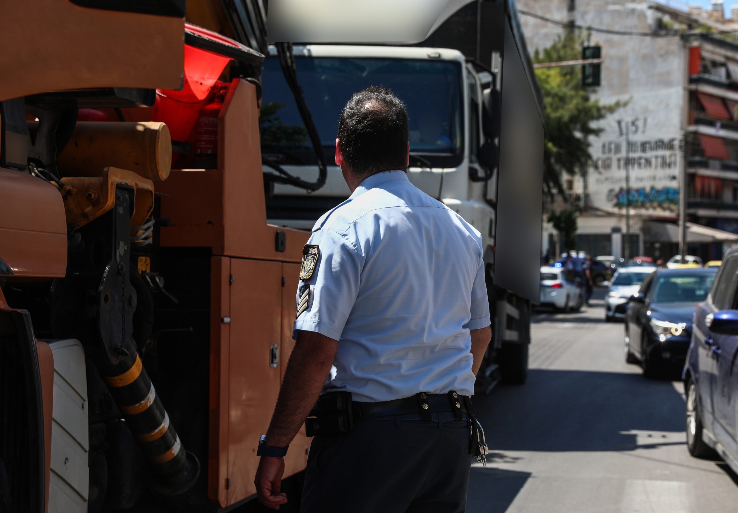 Διακοπή της κυκλοφορίας στην Ηλιούπολη μετά από πρόσκρουση φ