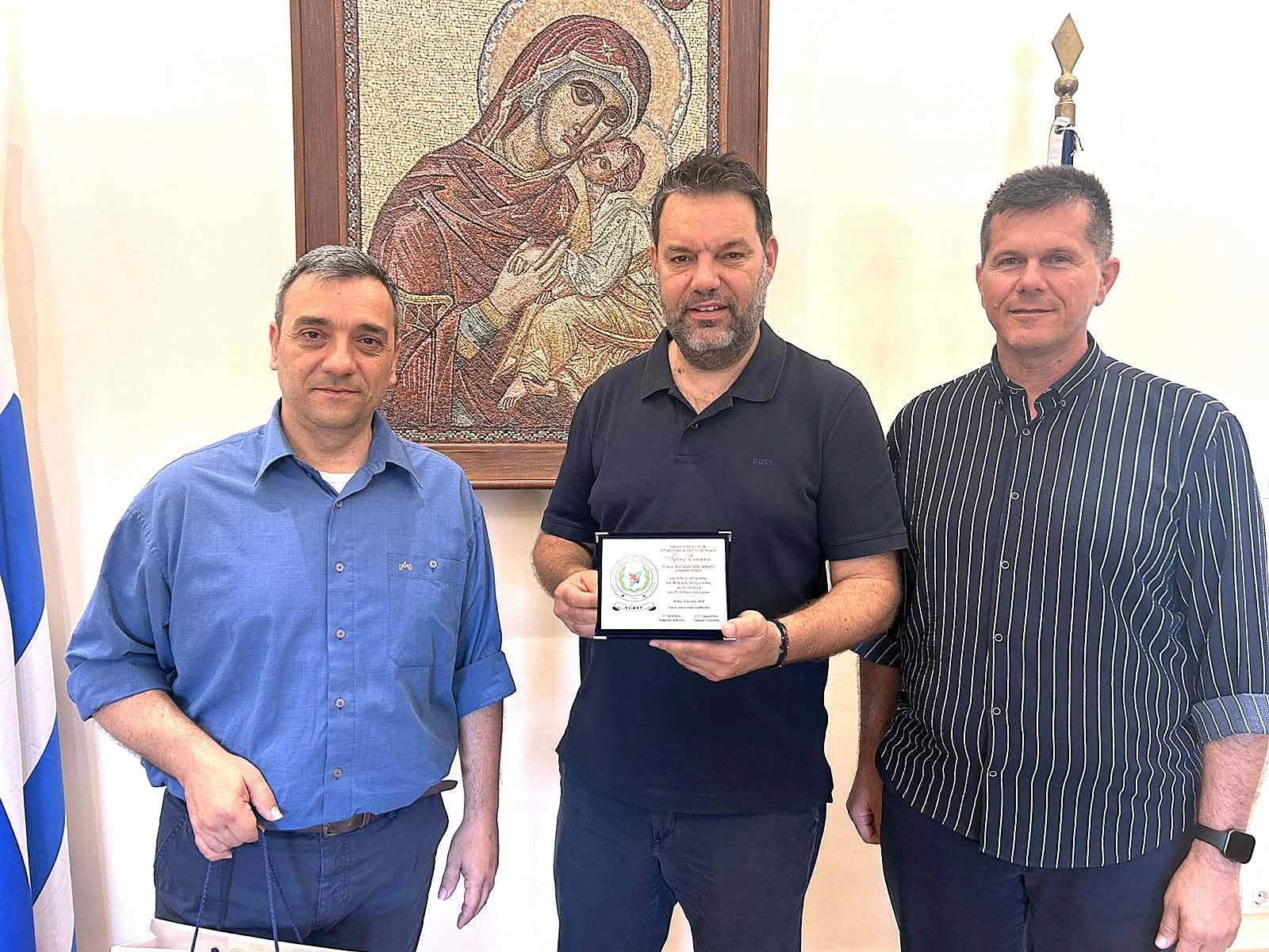 Συνάντηση ΕΣΠΕΕΡ με τη δημοτική αρχή Ρόδου για ζητήματα σταγαστικού και συνεργασίας