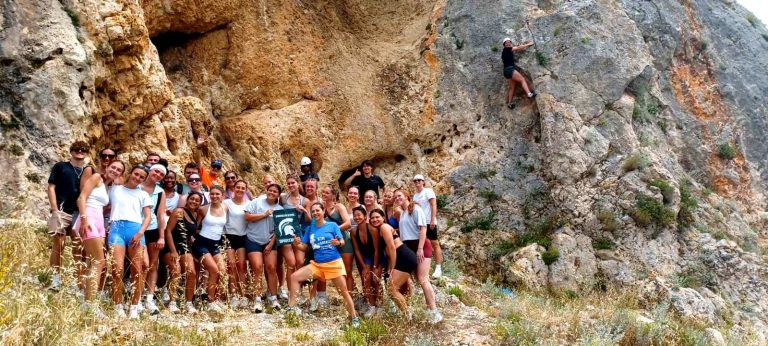 Από το Michigan στη Στρύμη Ροδόπης: Αμερικανοί φοιτητές ανακάλυψαν τη Ροδόπη μέσα από την αναρρίχηση