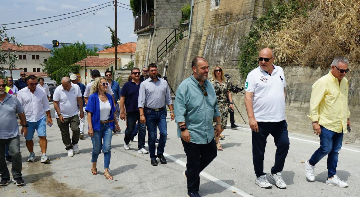 Αιχμές Μπέου στα εγκαίνια του δρόμου προς Πήλιο: “Χρειάστηκε και ένα χαστούκι για να γίνει το έργο”
