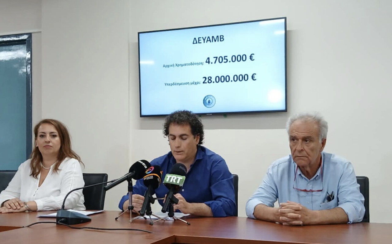 ΔΕΥΑΜΒ: Νέα έργα 14 εκατ. ευρώ για την αποκατάσταση των δικτύων αποχέτευσης μετά τις θεομηνίες Daniel και Elias
