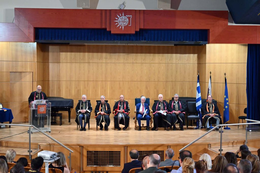 Επίτιμος διδάκτορας του Πανεπιστημίου Μακεδονίας αναγορεύθηκε ο Χαρίλαος Αλαμάνος