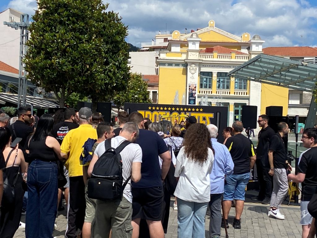 Το Κύπελλο της πρωταθλήτριας ΑΕΚ στην Τρίπολη