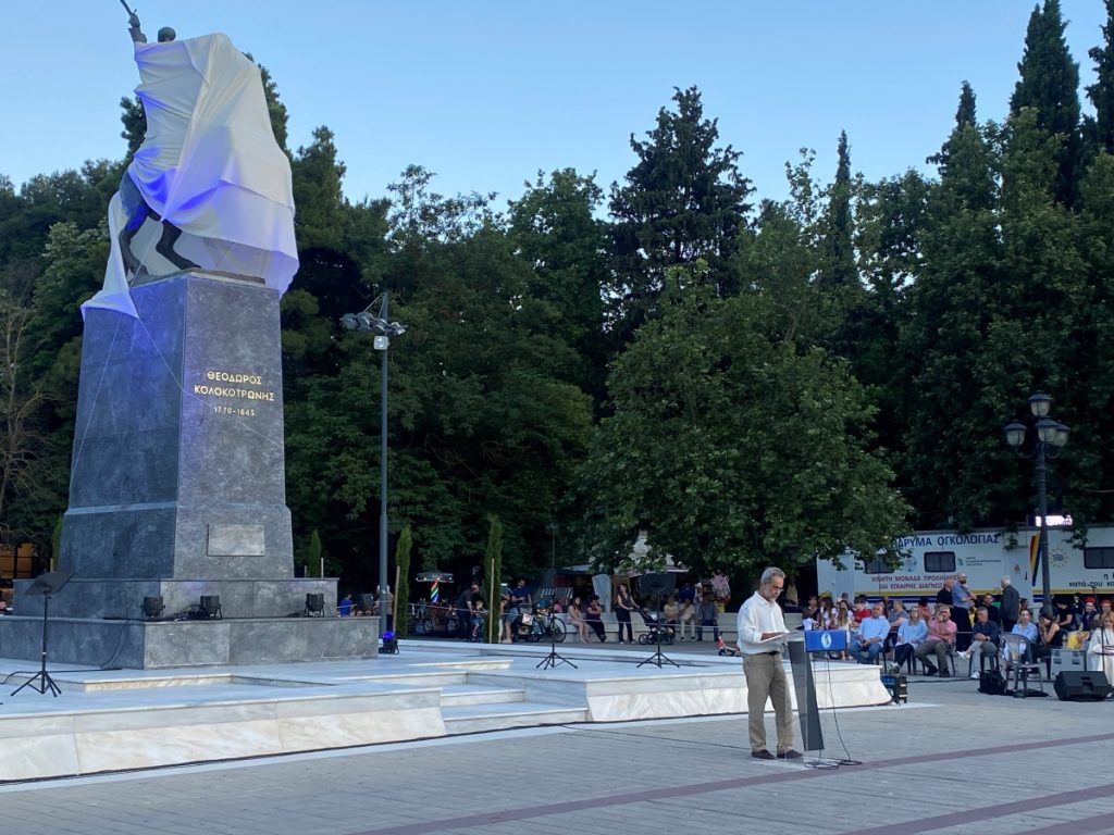 Ο ελευθερωτής της Τρίπολης και της χώρας, αγναντεύει και πάλι την αγαπημένη του πατρίδα