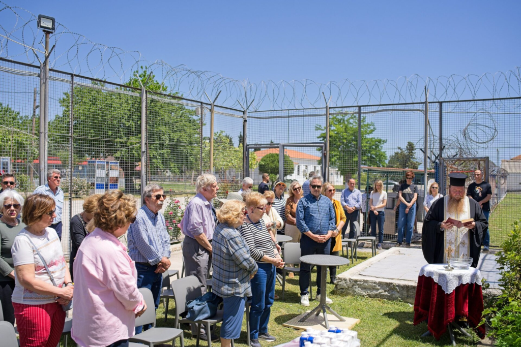 Από την εγκατάλειψη στην αναβάθμιση ο προαύλιος χώρος των Φυλακών Ανηλίκων Κασσαβέτειας