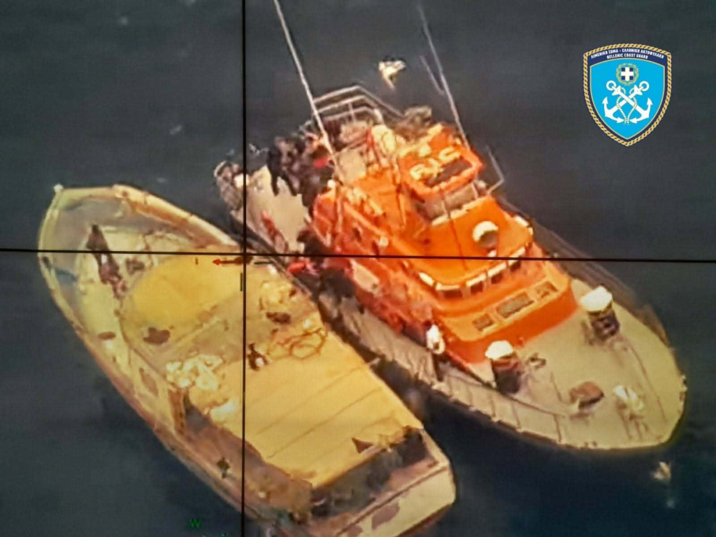 Ηράκλειο: Βίντεο και φωτογραφίες από τη διάσωση 192 μεταναστών