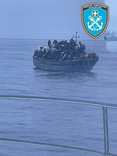 Ηράκλειο: Βίντεο και φωτογραφίες από τη διάσωση 192 μεταναστών
