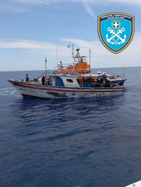 Ηράκλειο: Βίντεο και φωτογραφίες από τη διάσωση 192 μεταναστών