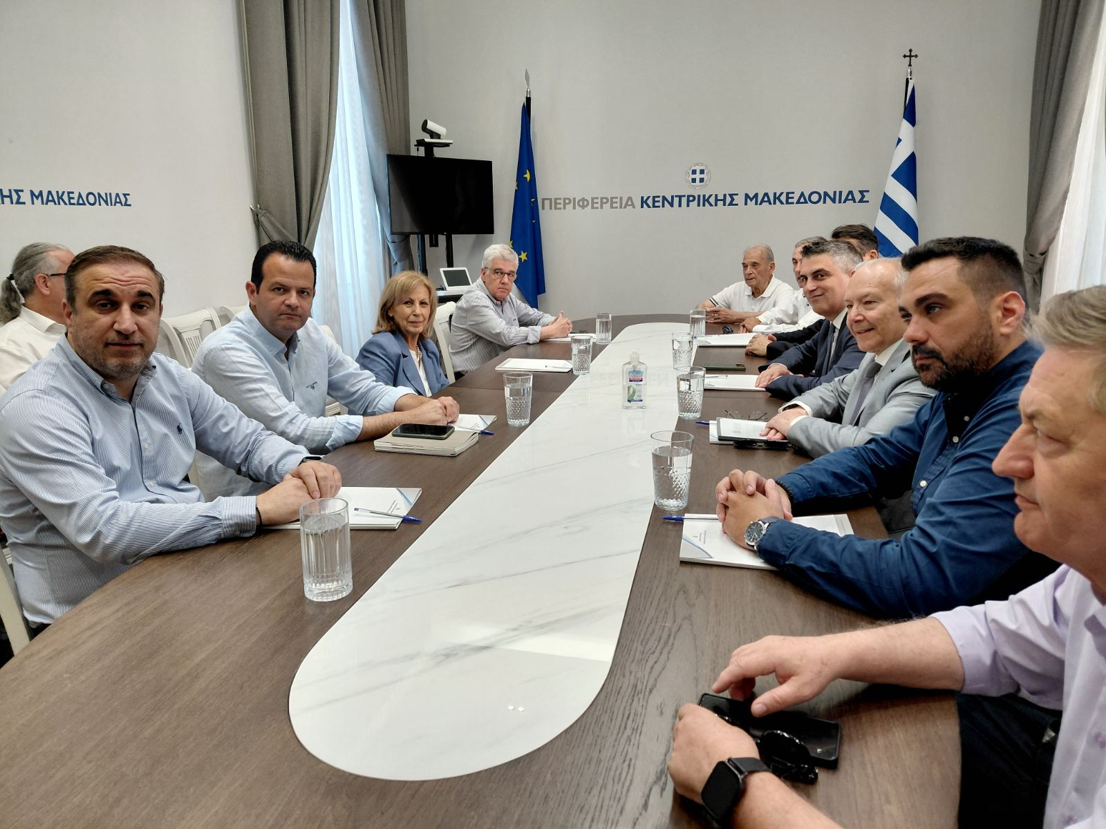 Επίσκεψη κυβερνητικού κλιμακίου στην Περιφέρεια Κεντρικής Μα