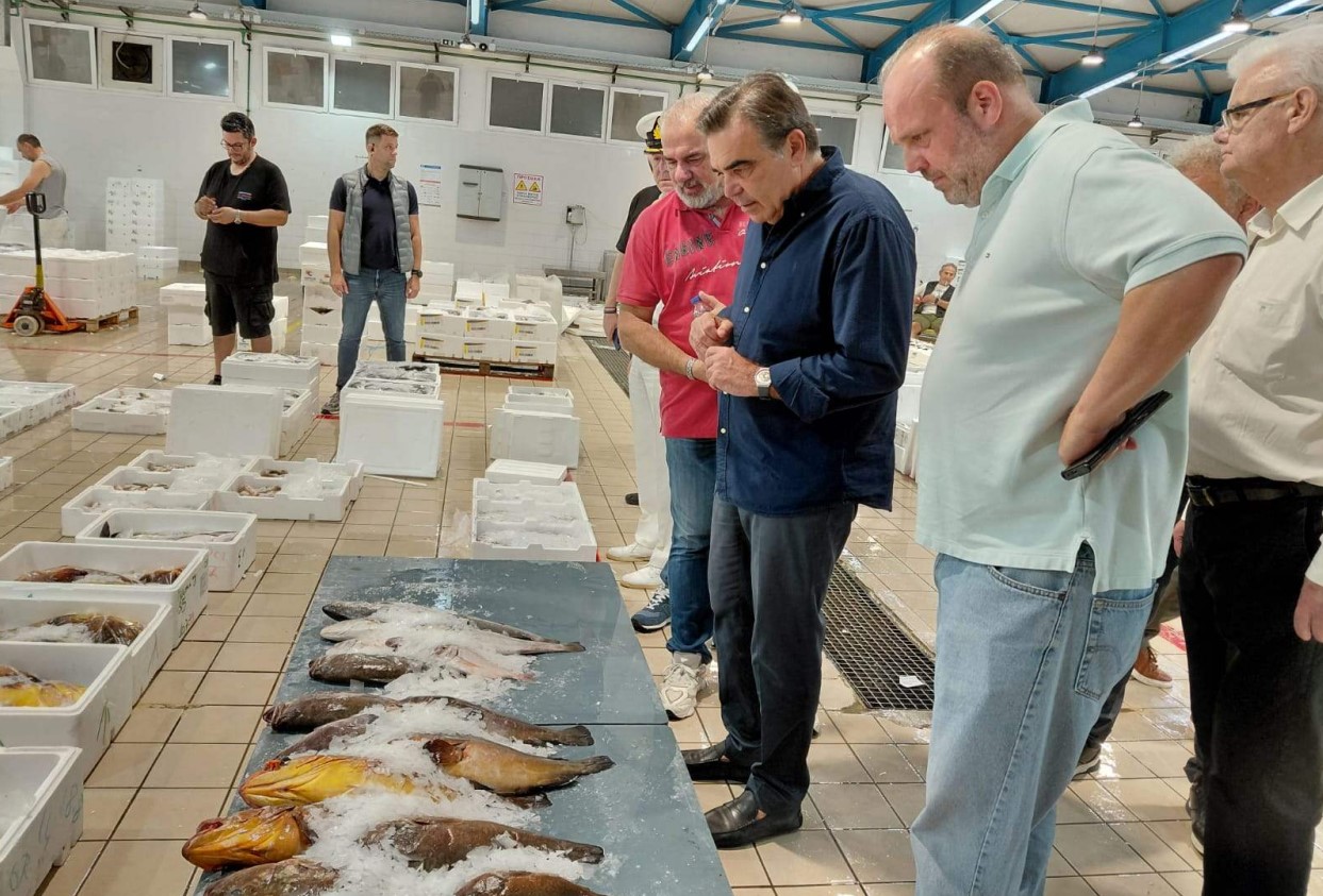 Θεσσαλονίκη: Επίσκεψη του Μαργαρίτη Σχοινά, στην Ι