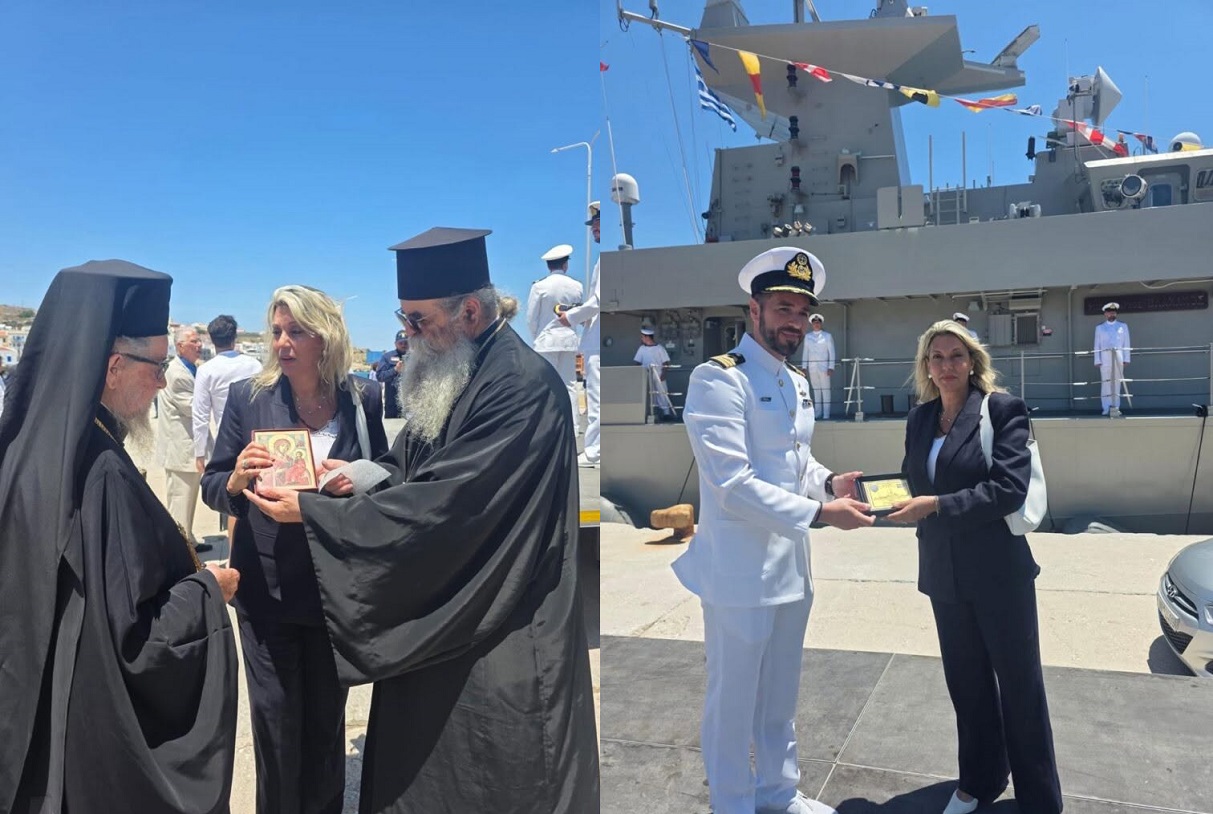 Στην Κάσο η Άννα Καραμανλή για την 202η επέτειο του Ολοκαυτώ