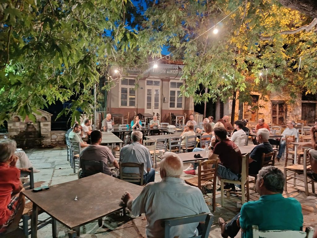 Η Ζωή Κωνσταντοπούλου στο πλευρό των κατοίκων για το νερό σε Άγιο Βλάσιο και Άνω Λεχώνια