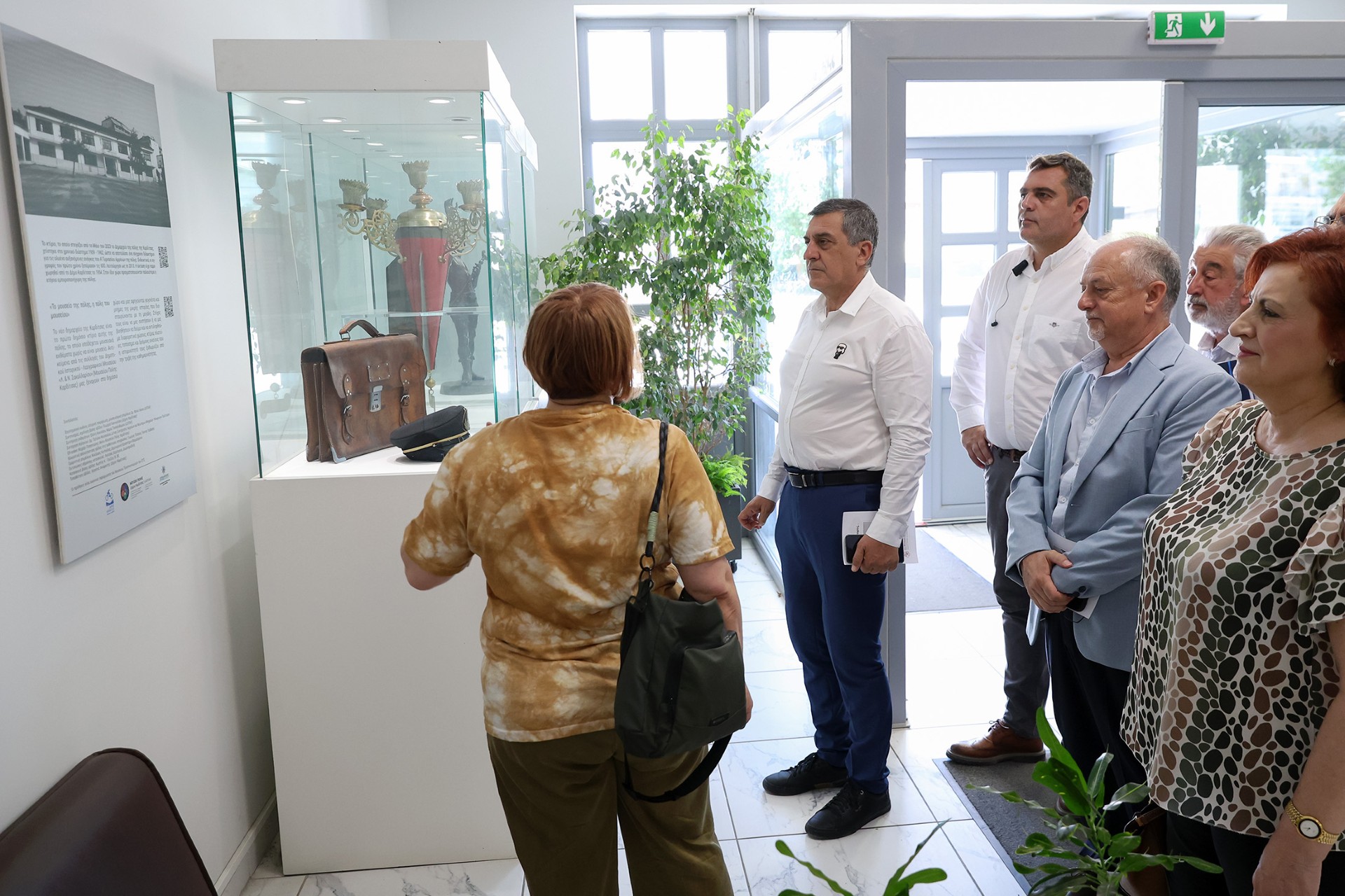Επίσκεψη του Περιφερειάρχη Θεσσαλίας στο Μουσείο Πόλης της Καρδίτσας