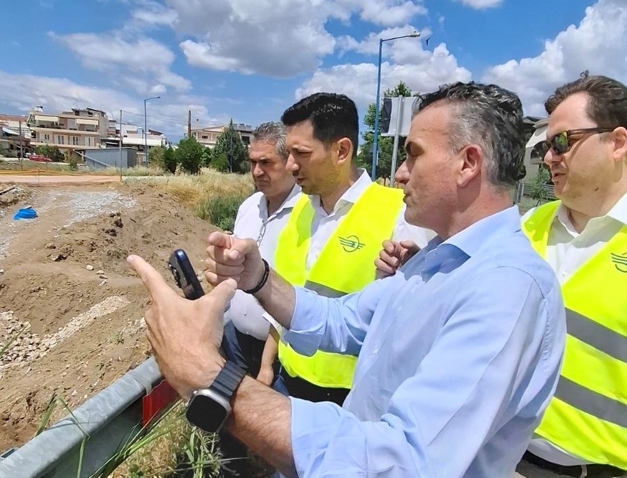 Στα έργα του ΟΣΕ σε Τούμπα και Αγιο Γεώργιο ο Κ. Κυρανάκης