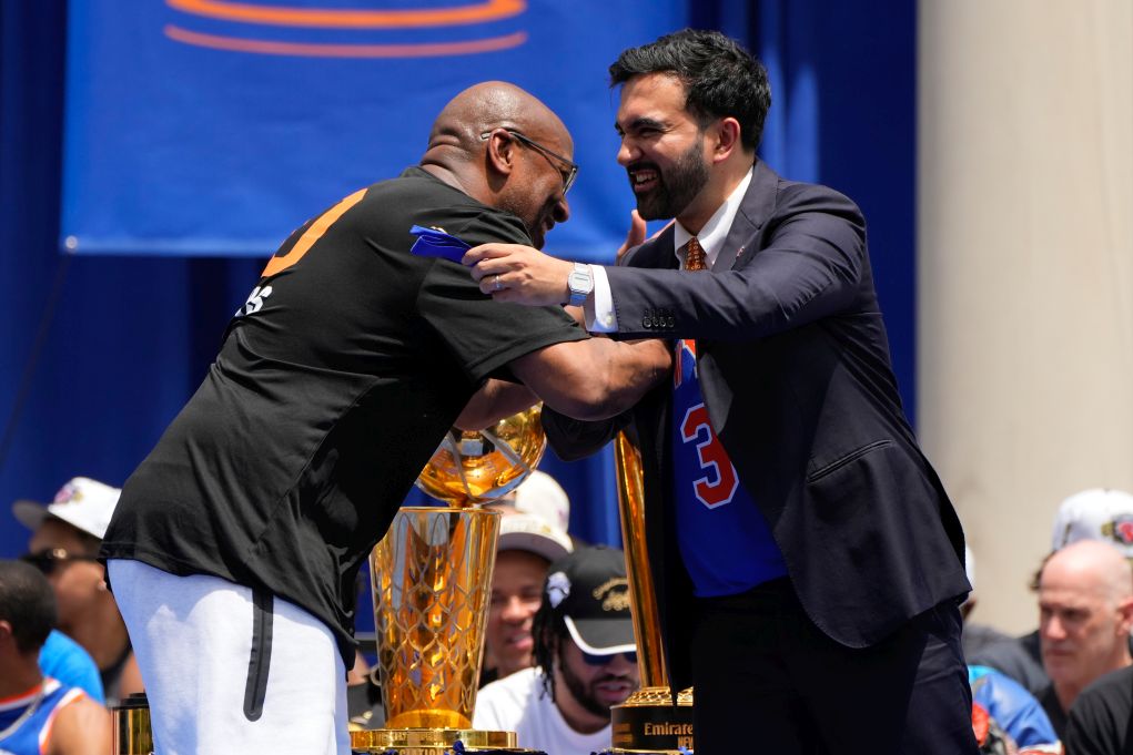 Knicks Championship Parade Basketball «Λαοθάλασσα» στο Μανχάταν για την παρέλαση των πρωταθλητών NBA Νιου Γιορκ Νικς