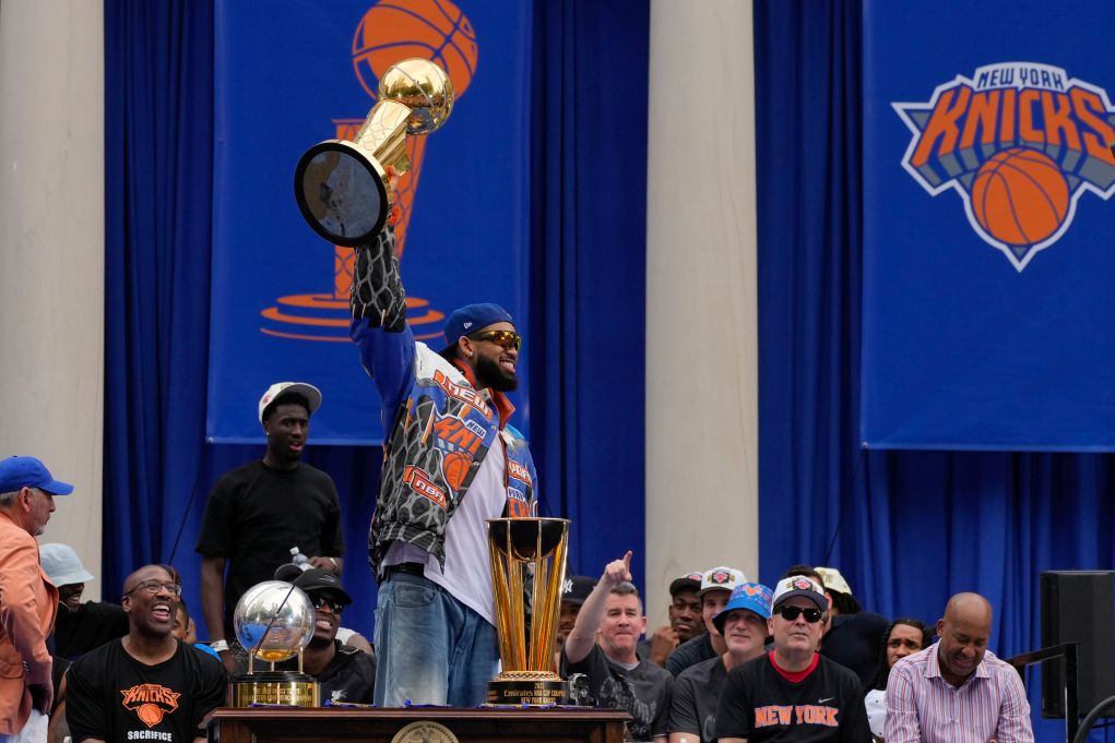 Knicks Championship Parade Basketball «Λαοθάλασσα» στο Μανχάταν για την παρέλαση των πρωταθλητών NBA Νιου Γιορκ Νικς