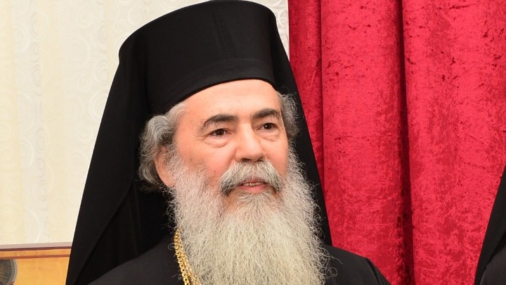Συνάντηση Πατριάρχη Ιεροσολύμων Θεόφιλου Γ’ – Τραμπ στον Λευκό Οίκο