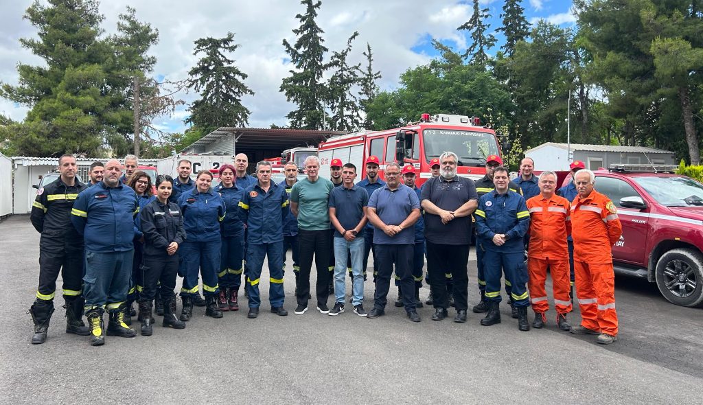 Αυτοψία Τουρνά στον Διόνυσο για τα μέτρα πυροπροστασίας – Μέχρι τις 22 Ιουνίου η αποψιλώσεις στα ακαθάριστα οικόπεδα