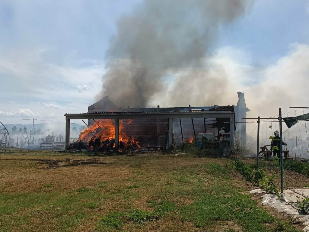 Σέρρες υπό έλεγχο η φωτιά στο Σκούταρι – Κάηκαν αποθήκη, θερμοκήπιο κι ένα αυτοκίνητο