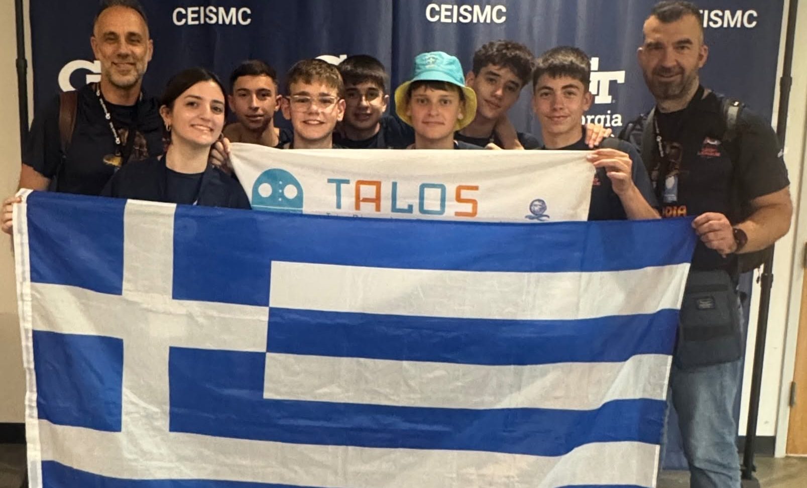 Στην 5η θέση παγκοσμίως στην Ατλάντα των ΗΠΑ η μαθητική ομάδα εκπαιδευτικής ρομποτικής TALODIA από τον Βόλο