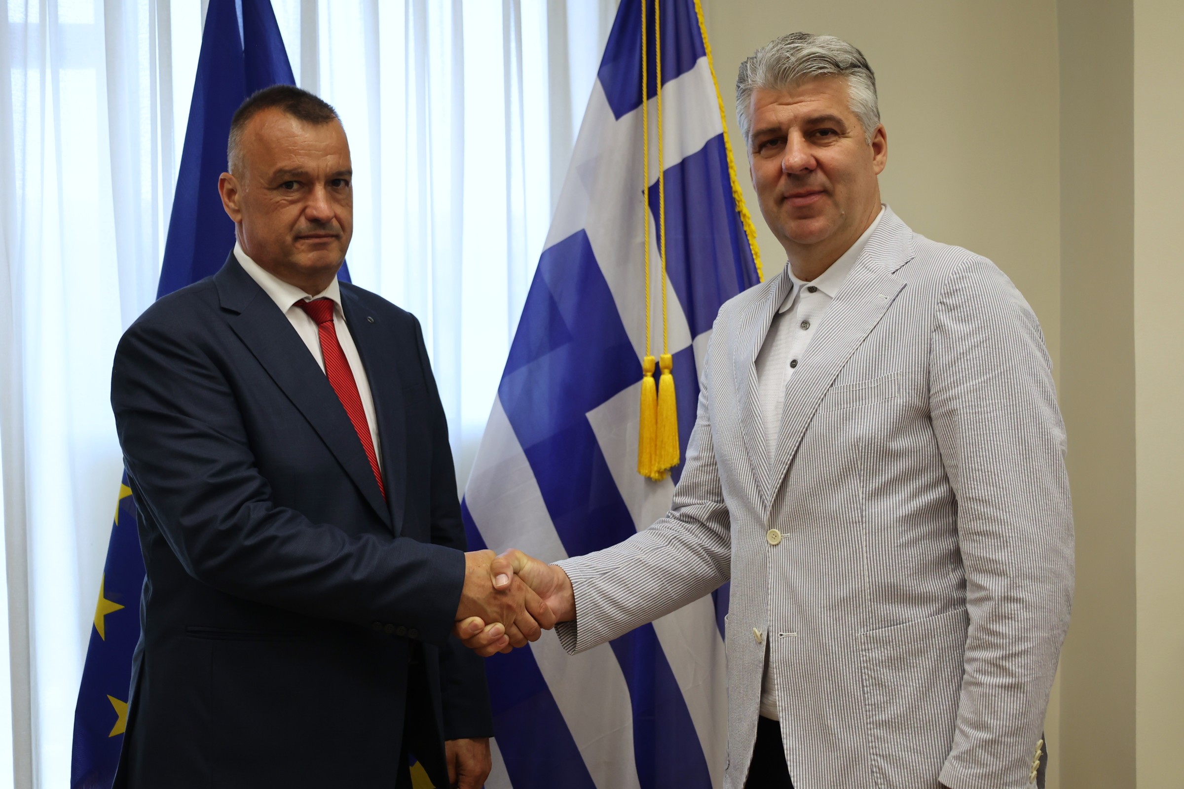 Συνάντηση Τοψίδη με Νομάρχη Κίρτζαλι – Τουρισμός και πολιτισ
