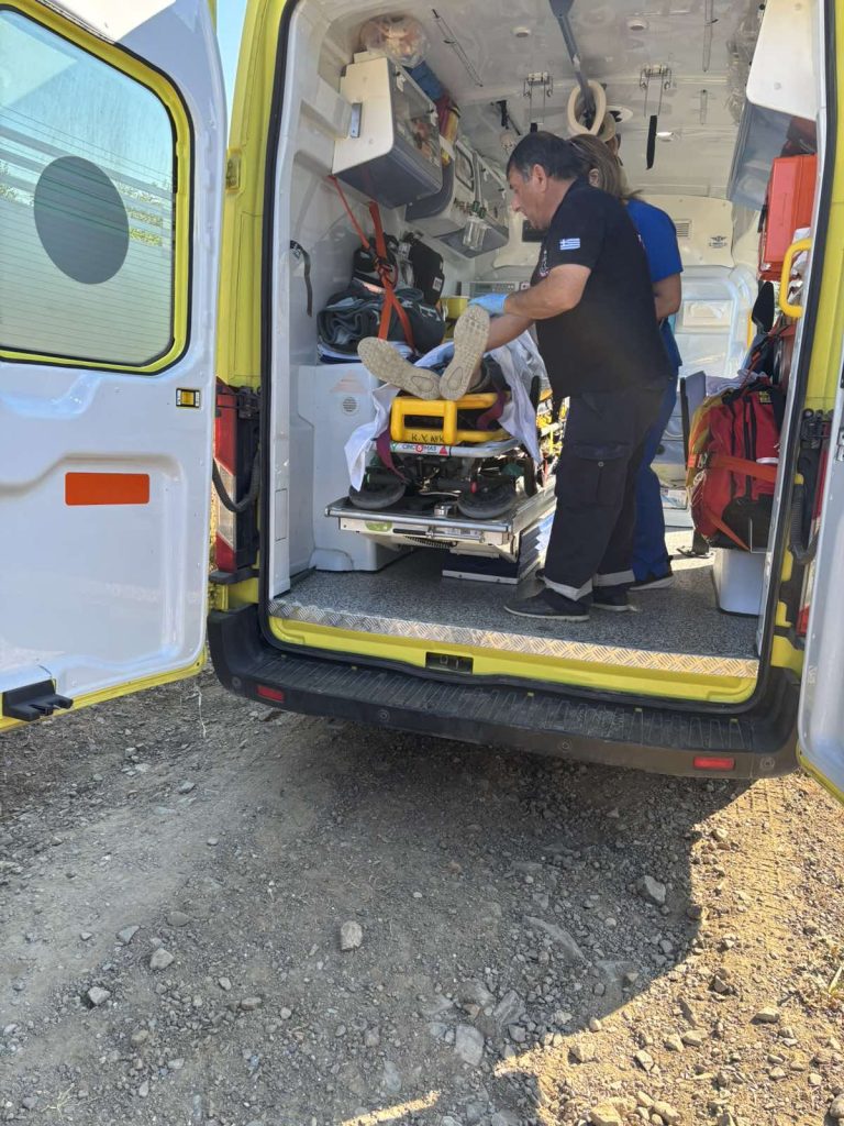 Ηράκλειο: Nεκρός 60χρονος που καταπλακώθηκε από τρακτέρ στον Στίρωνα