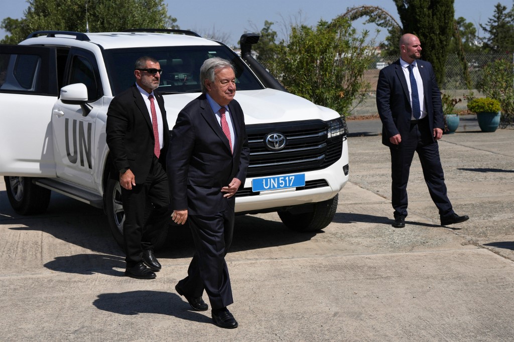 Κύπρος: Ολοκληρώθηκε η τριμερής συνάντηση Γκουτέρες με Χριστοδουλίδη και Ερχιουρμάν