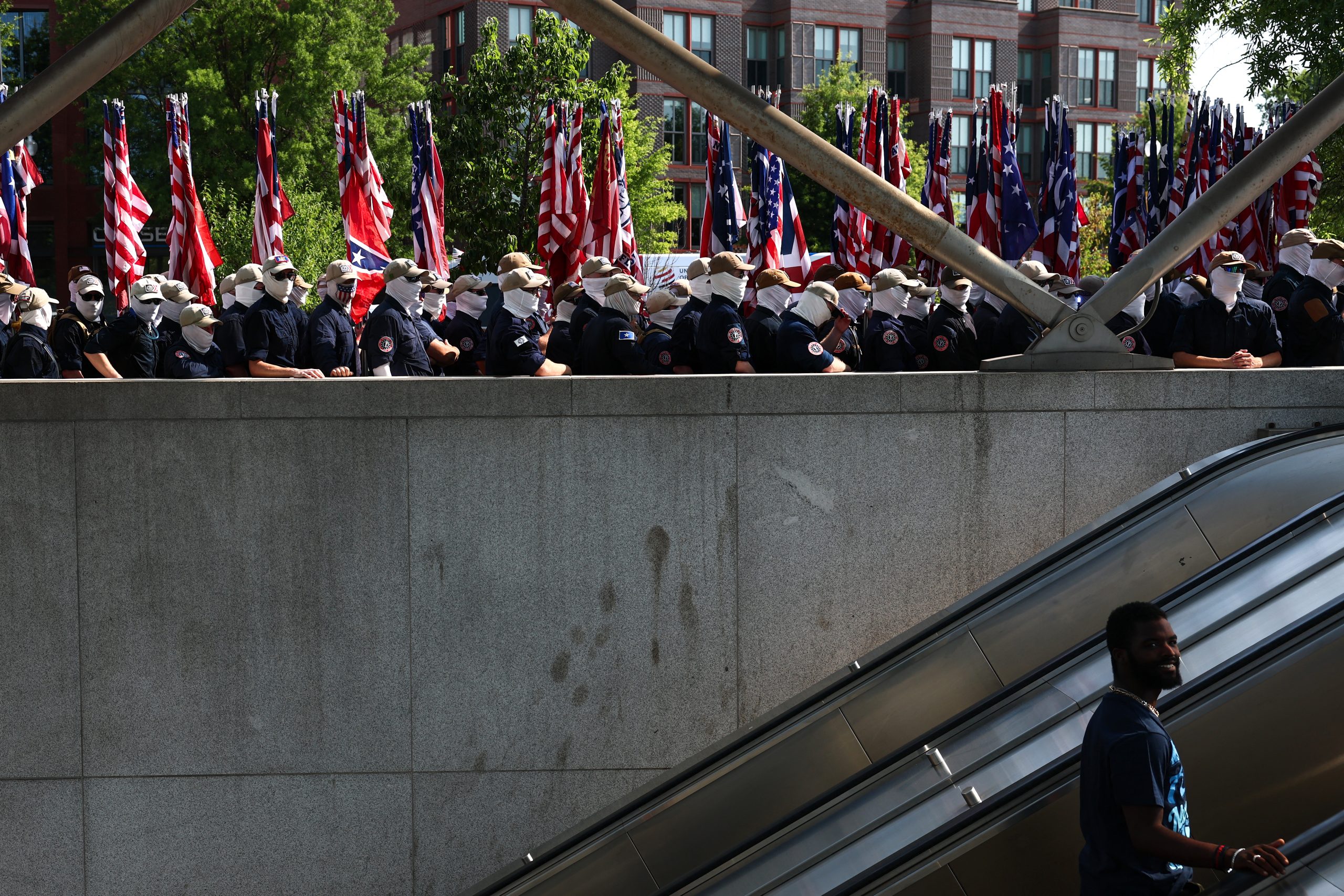 A Tribute To America On The National Mall In D.C. Celebrates America's 250th Κυβέρνηση ΗΠΑ για την πορεία υποστηρικτών της ανωτερότητας της λευκής φυλής: Στην Αμερική, η ελευθερία του λόγου επιτρέπεται