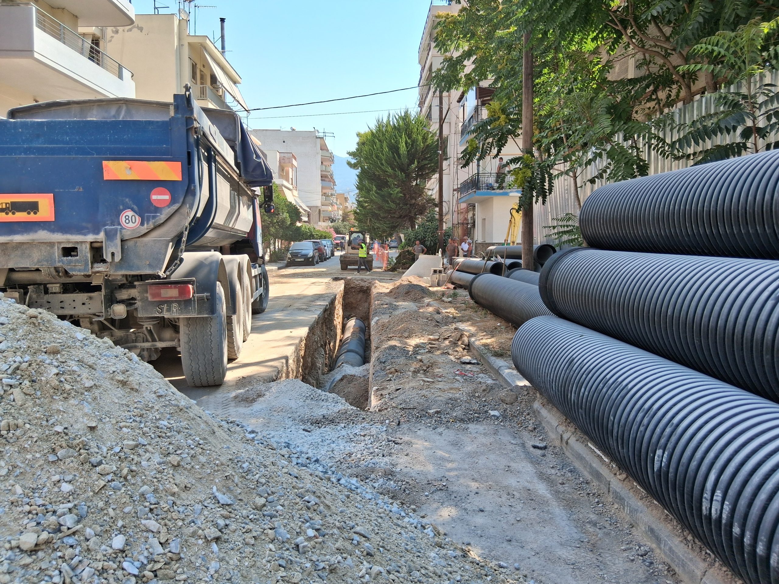 ΔΕΥΑΜΒ: Τα νέα έργα ομβρίων “δοκιμάστηκαν” στη βροχή