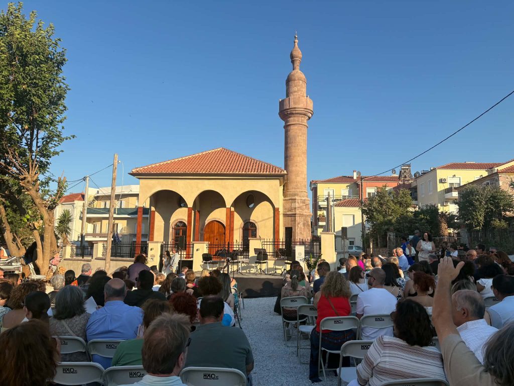 Με τα εγκαίνια του Μπαλίζαντε Χασάν Μπέη ολοκληρώθηκε η διήμερη επίσκεψη Μενδώνη στη Λέσβο