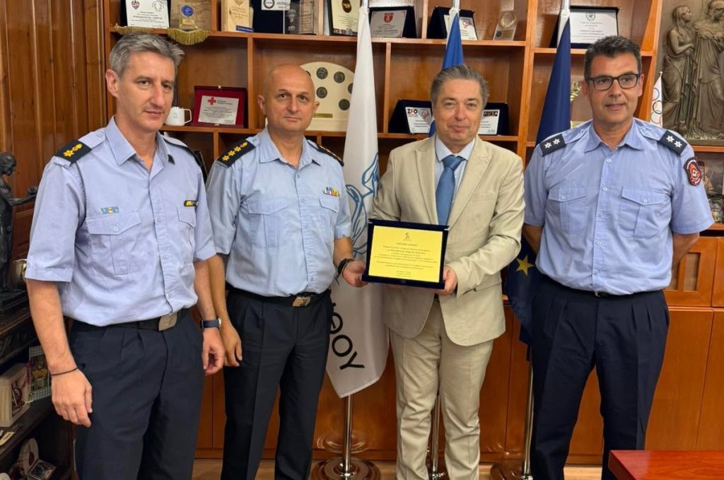 Ο Δήμος Ζακύνθου τίμησε τους φορείς που συνέβαλαν στην επιτυχή διαχείριση του περιστατικού με το αεροσκάφος F-16