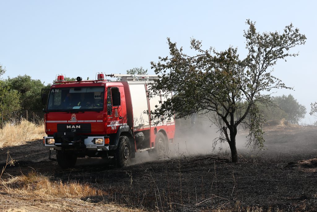 Φωτιά τώρα σε χαμηλή βλάστηση στην Πυλαία Θεσσαλονίκης – Δύο μηνύματα από το 112 για προληπτική απομάκρυνση