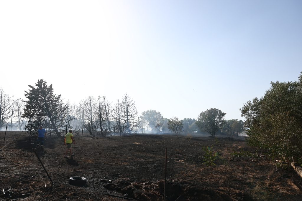 Φωτιά τώρα σε χαμηλή βλάστηση στην Πυλαία Θεσσαλονίκης – Δύο μηνύματα από το 112 για προληπτική απομάκρυνση