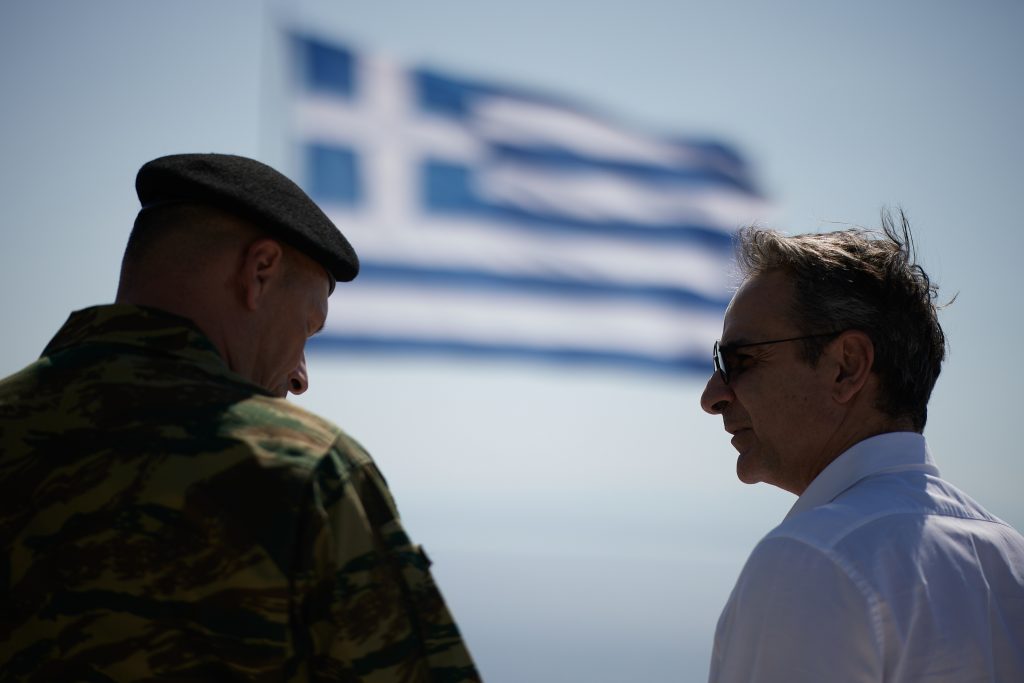 Μήνυμα Μητσοτάκη από Αγαθονήσι: Θα εμποδίσουμε τους άθλιους διακινητές να εκμεταλλεύονται απελπισμένους
