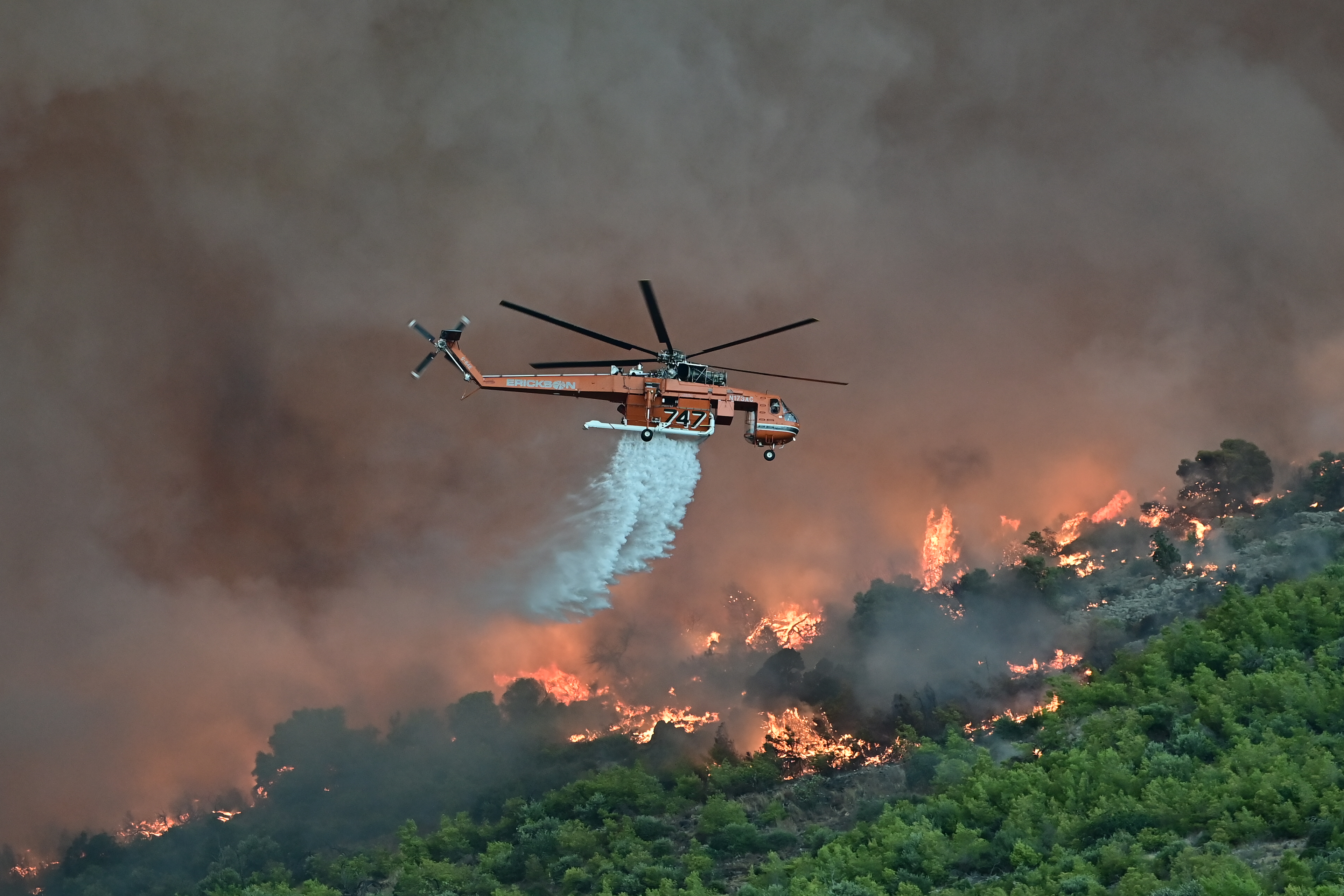 Φωτιά Βοιωτία: Προληπτική εκκένωση των οικισμών Αγ. Νικόλαος, Προσήλι και Πόρτο Γερμενό – Δύσκολη νύχτα για τις πυροσβεστικές δυνάμεις, σταμάτησαν τα εναέρια